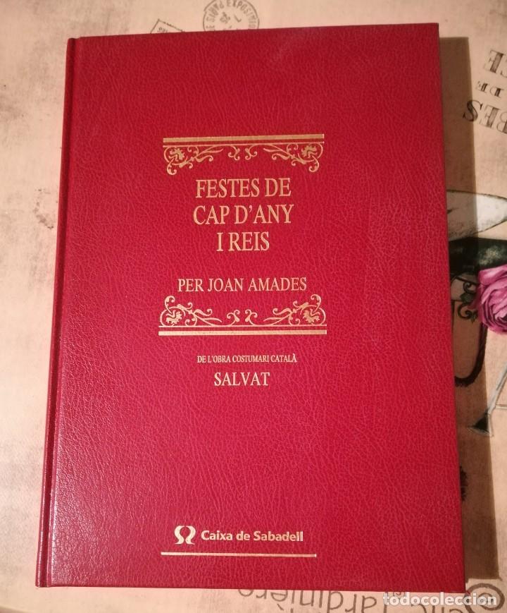 Libros de segunda mano: Festes de Cap dAny i Reis - Joan Amades - en catal&agrave; - Foto 1