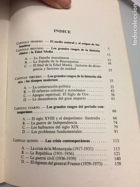 Libros de segunda mano: Historia de Espa&ntilde;a. Pierre Vilar - Foto 3