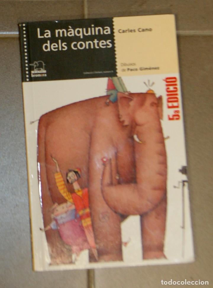 Libros de segunda mano: La m&agrave;quina dels contes Carles Cano - Foto 1