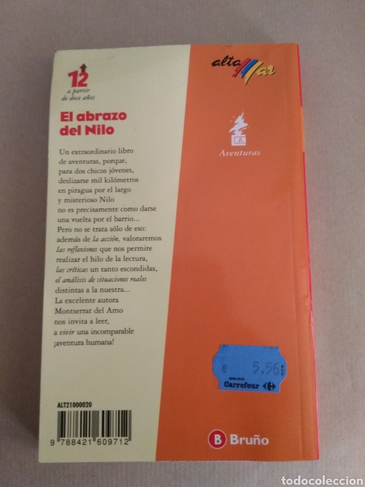 Libros de segunda mano: EL ABRAZO DEL NILO - Foto 2