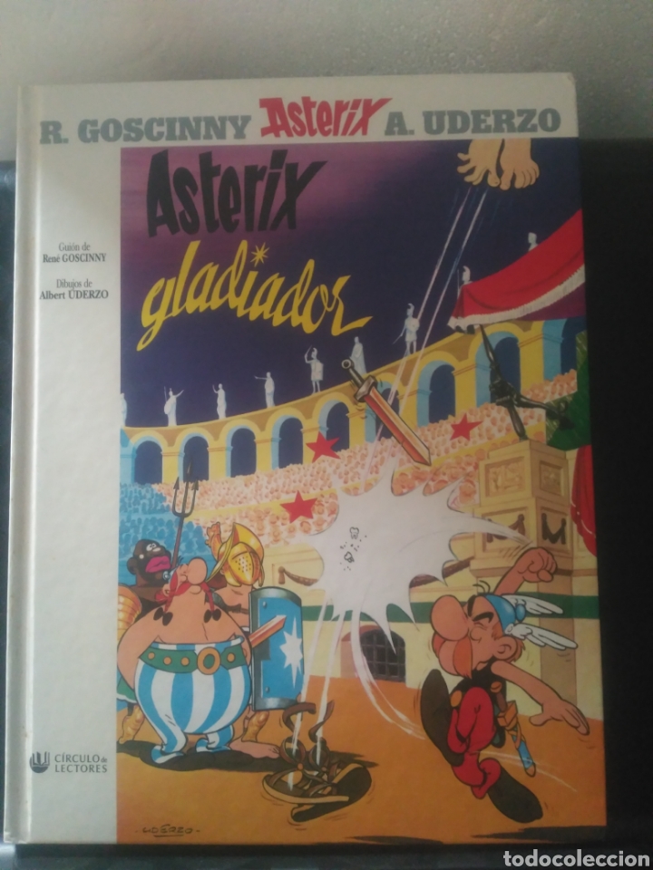 Libros de segunda mano: Asterix gladiador, editorial c&iacute;rculo de lectores - Foto 1