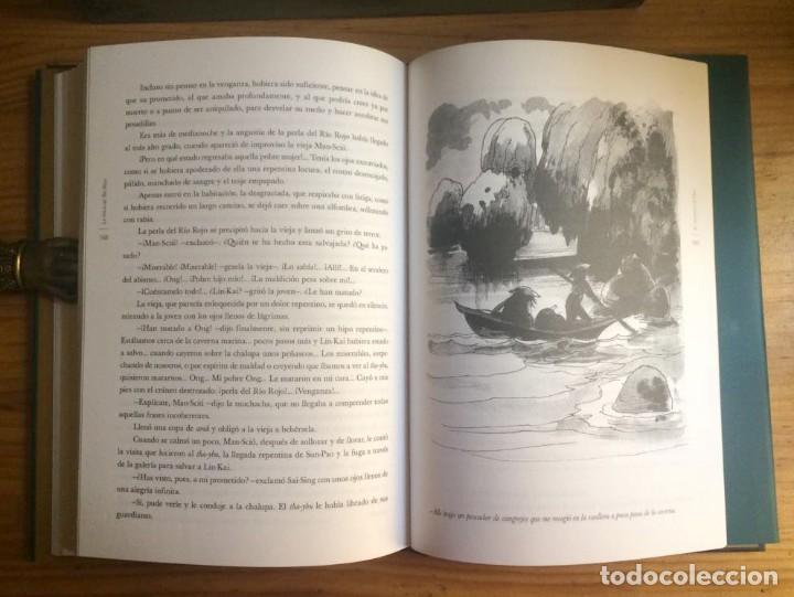 Libros de segunda mano: LA PERLA DEL R&Iacute;O ROJO. EMILIO SALGARI. ILUSTRADO. 2010. - Foto 7