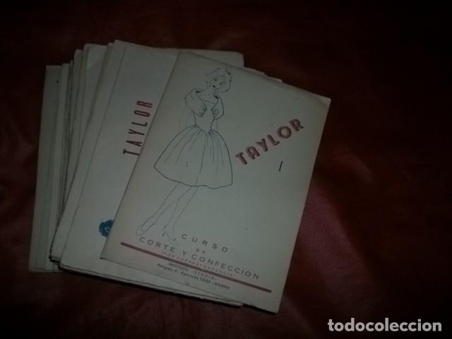 Libros de segunda mano: TAYLOR CURSO DE CORTE Y CONFECCI&Oacute;N (A&Ntilde;O 1959) - INSTITUTO STUDIO MADRID - Foto 1