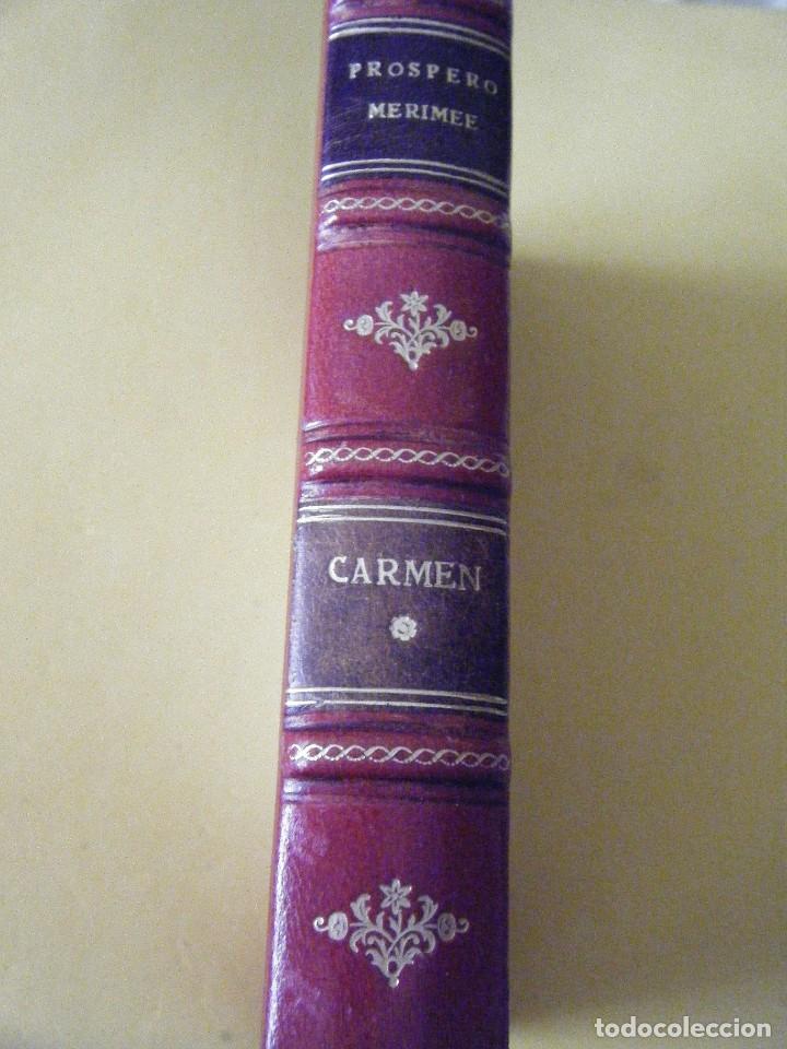 Libros de segunda mano: PRIMERA EDICI&Oacute;N LIMITADA Y NUMERADA DE &rdquo;CARMEN&rdquo;, DE PR&Oacute;SPERO MERIMEE. - Foto 2