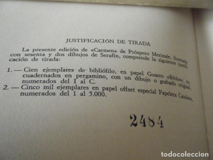 Libros de segunda mano: PRIMERA EDICI&Oacute;N LIMITADA Y NUMERADA DE &rdquo;CARMEN&rdquo;, DE PR&Oacute;SPERO MERIMEE. - Foto 4