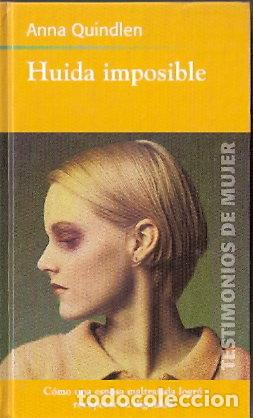 Libros de segunda mano: Huida imposible - Quindlen, Anna - Foto 1