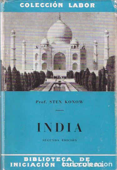 Libros de segunda mano: India - Konow, Sten - Foto 1