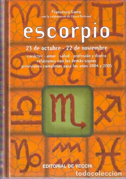 Libros de segunda mano: Escorpio - Garro, Francesca - Foto 1