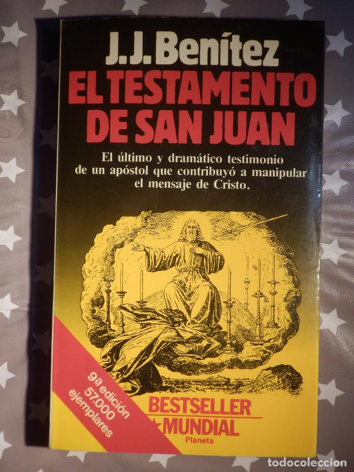 Libros de segunda mano: Libro - El testamento de San Juan - J.J. Benitez - Planeta - 1990 - Foto 1