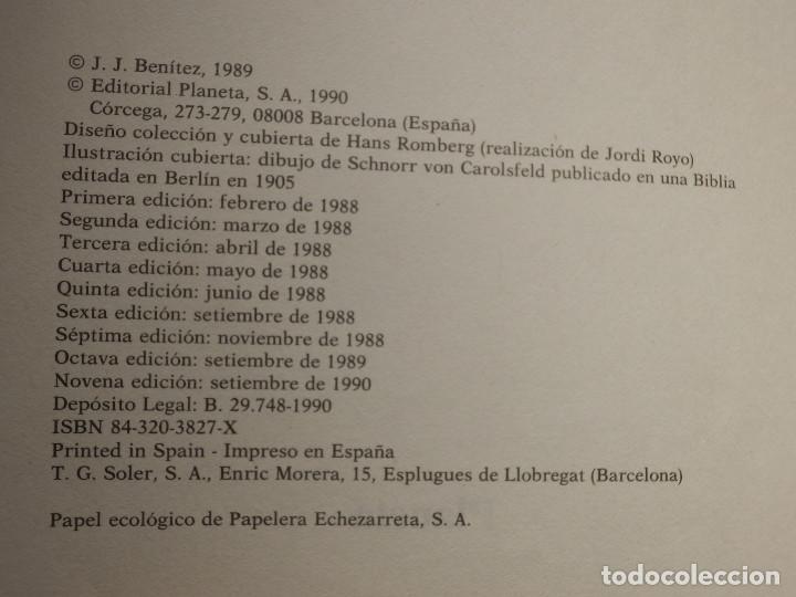 Libros de segunda mano: Libro - El testamento de San Juan - J.J. Benitez - Planeta - 1990 - Foto 3