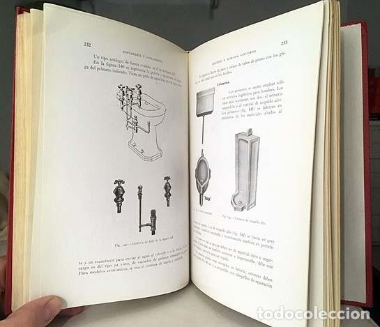 Libros de segunda mano: Instalaciones en los edificios. Fontaner&iacute;a y saneamiento (Rodr&iacute;guez-Avial) L&aacute;minas - Foto 2