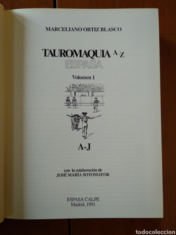 Libros de segunda mano: Tauromaquia. M. Ortiz Blasco. Espasa - Foto 4