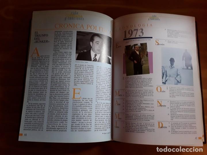 Libros de segunda mano: Vida cotidiana y canciones. Espa&ntilde;a de los 40 a los 90. Ed. Del Prado. - Foto 4