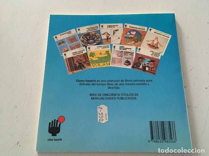 Libros de segunda mano: C&Oacute;MO DECORAR CON CROMOS. MANUEL V&Aacute;ZQUEZ L&Oacute;PES. EDIC. CEAC. - Foto 3