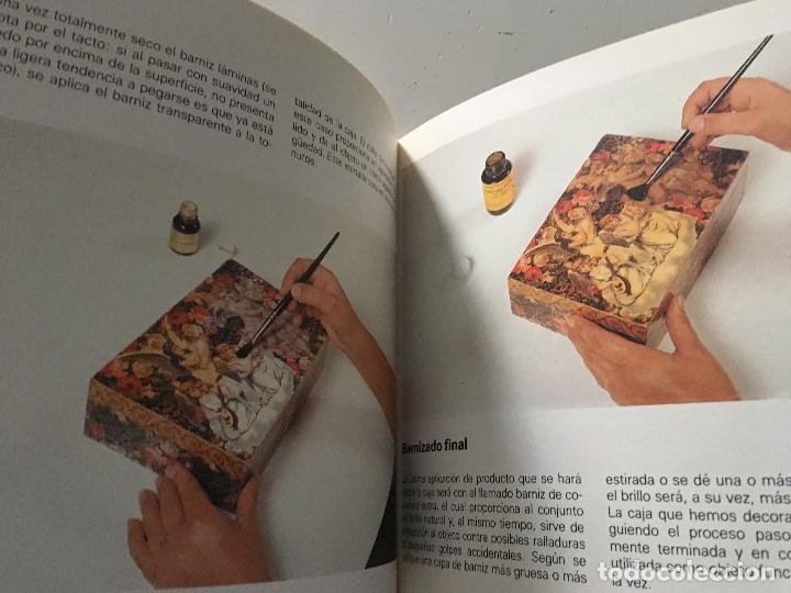 Libros de segunda mano: C&Oacute;MO DECORAR CON CROMOS. MANUEL V&Aacute;ZQUEZ L&Oacute;PES. EDIC. CEAC. - Foto 7