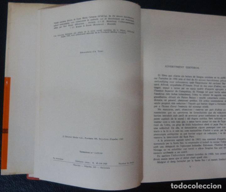 Libros de segunda mano: LIBRO NOU CATECISME PER A ADULTS,Herder,Barcelona,1969 - Foto 5