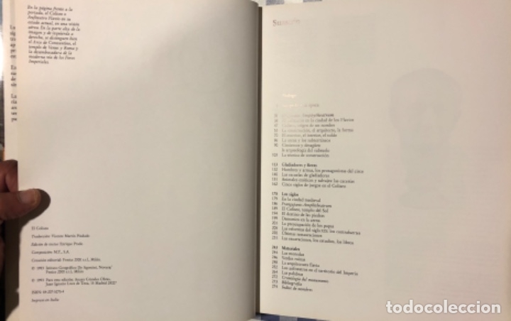 Libros de segunda mano: EL COLISEO- ROBERTO LUCIANI 1.993 - Foto 3