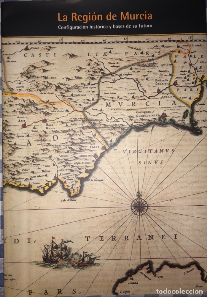 Libri di seconda mano: MURCIA- REGION DE MURCIA- CONFIGURACION HISTORICA Y BASES DE FUTURO- 2.010