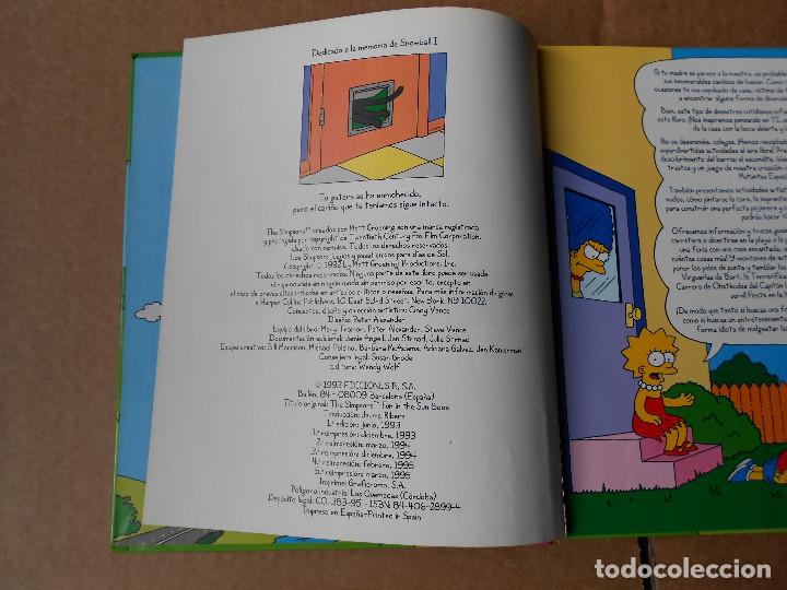 Libros de segunda mano: LOS SIMPSONS JUEGOS Y PASATIEMPOS PARA DIAS DE SOL EDICIONES B 1995 - Foto 3