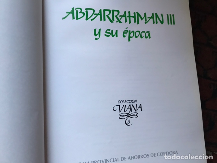 Libros de segunda mano: Abdarrahman III y su &eacute;poca. Emilio Cabrera. Como nuevo - Foto 3