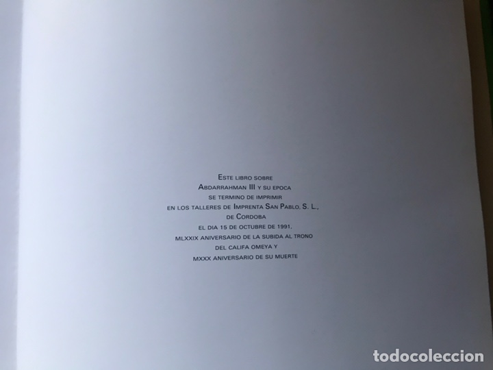 Libros de segunda mano: Abdarrahman III y su &eacute;poca. Emilio Cabrera. Como nuevo - Foto 6
