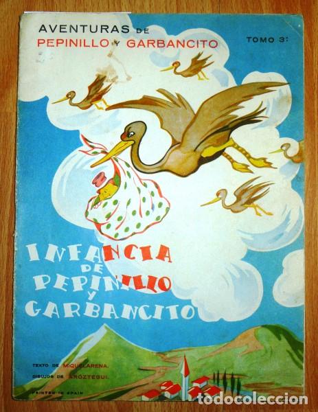 Gebrauchte B&uuml;cher: AVENTURAS DE PEPINILLO Y GARBANCITO. Tomo 3&ordm; : Infancia de Pepinillo y Garbancito