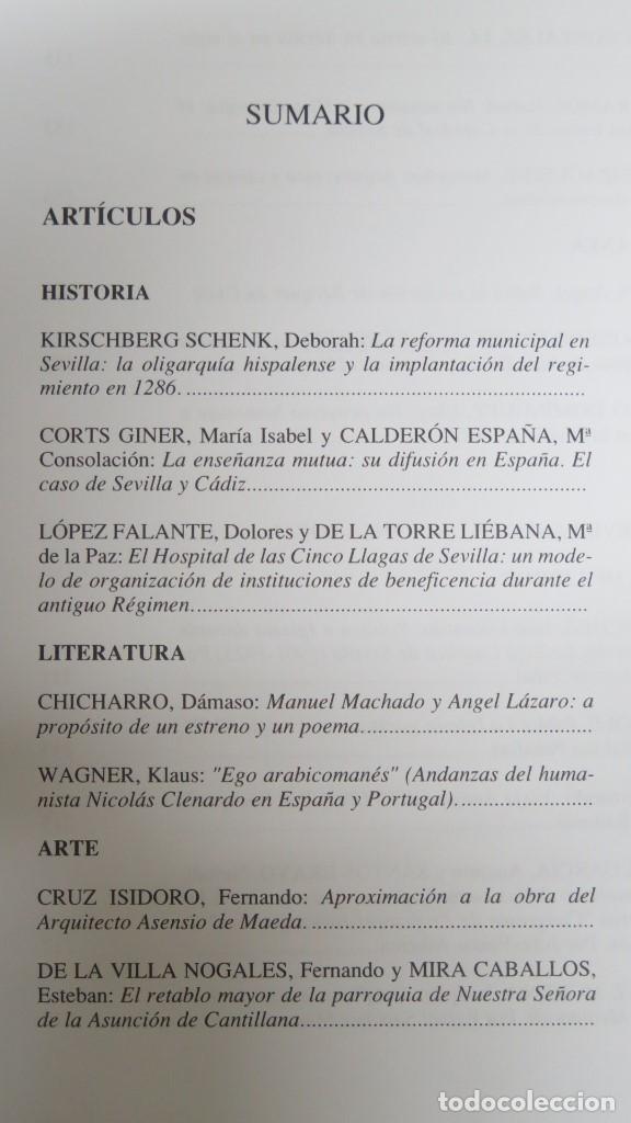 Libros de segunda mano: ARCHIVO HISPALENSE. N&ordm; 237. 1995 - Foto 3