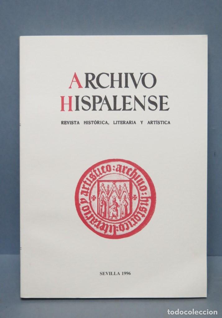 Libros de segunda mano: ARCHIVO HISPALENSE. N&ordm; 240. 1996 - Foto 1