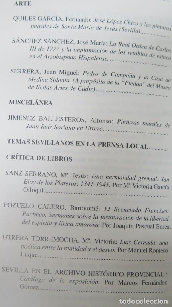 Libros de segunda mano: ARCHIVO HISPALENSE. N&ordm; 240. 1996 - Foto 4