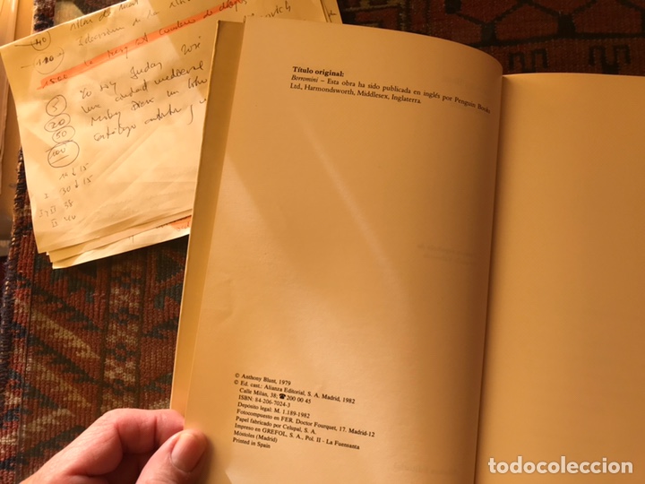 Libros de segunda mano: Borromini. Anthony Blunt - Foto 4