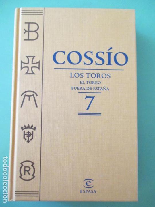 Libros de segunda mano: COSS&Iacute;O. LOS TOROS. EL TOREO FUERA DE ESPA&Ntilde;A. ESPASA. N&Uacute;MERO 7 - Foto 1