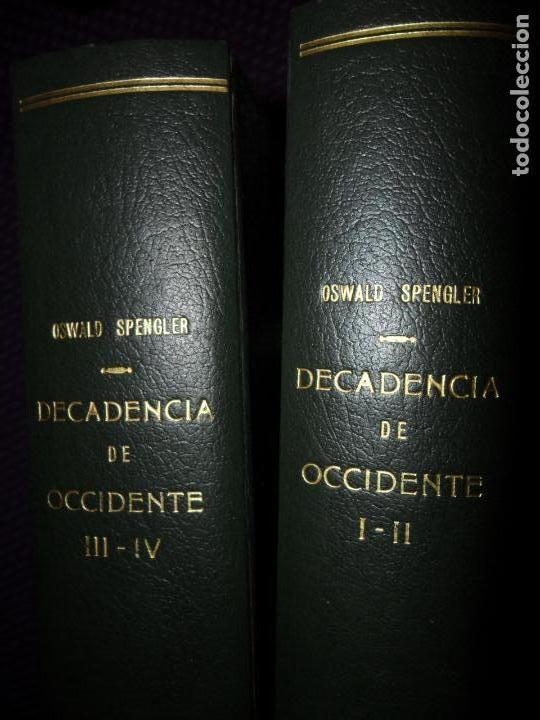 La Decadencia De Occidente, Oswald Spengler, 4 - Vendido En Venta ...