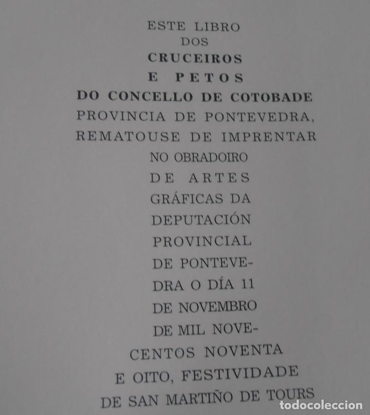 Libros de segunda mano: CRUCES E PETOS DO CONCELLO DE COTOBADE - Foto 5