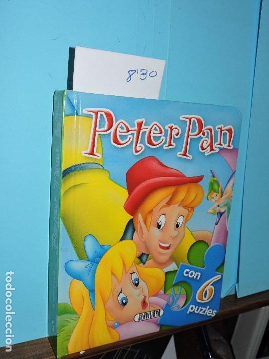 Libros de segunda mano: Peter Pan con 6 puzles. Col. Cuento Puzle. Ed. Servilibro. - Foto 1