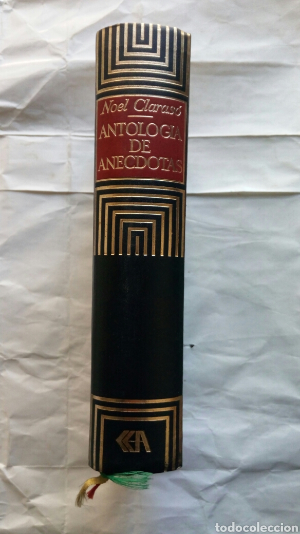 Libros de segunda mano: Antolog&iacute;a de An&eacute;cdotas. Noel Claras&oacute;. - Foto 1