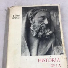 Libros de segunda mano: HISTORIA DE LA ESCULTURA. J.J. MARTIN GONZALEZ. EDITORIAL GREDOS 1970 2ª EDICIÓN AUMENTADA. Lote 148892246