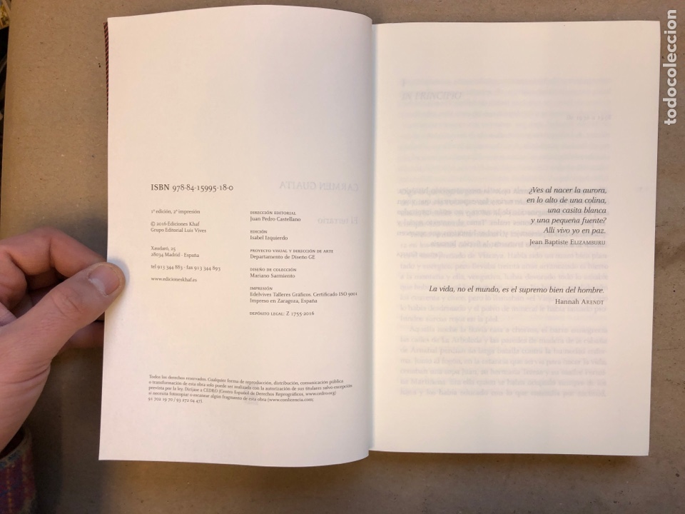 Libros de segunda mano: EL TERRARIO. CARMEN GUAITA. EDICIONES KHAF 2026. - Foto 3