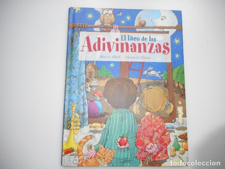 Libros de segunda mano: MARTA ABRIL, HORACIO ELENA     El libro de las Adivinanzas    Y92196 - Foto 1