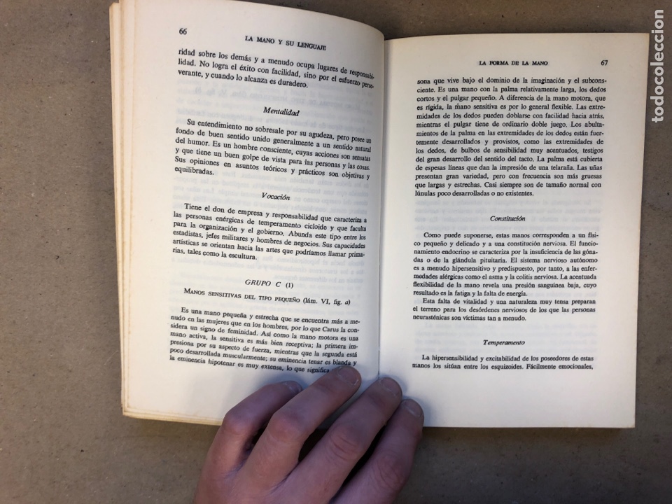 Libros de segunda mano: EL LENGUAJE DE LA MANO. CHARLOTTE WOLFF. EDITORIAL LUIS MIRACLE 1970. - Foto 5