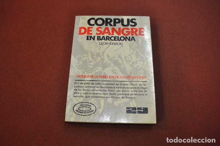 Libros de segunda mano: Corpus de sangre en barcelona - Leon ignacio - HCB - Foto 1