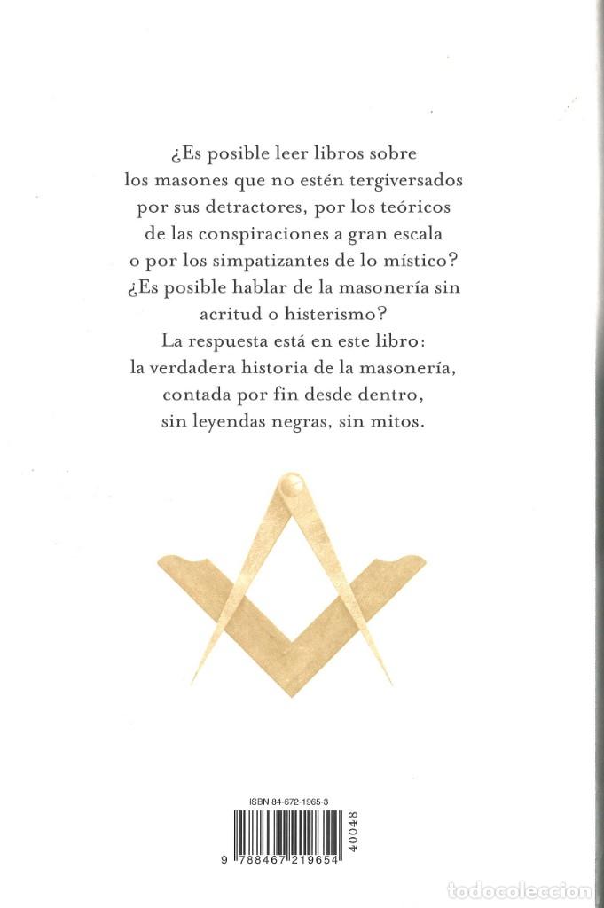 Libros de segunda mano: La verdadera historia de los masones. 2006 - Foto 2