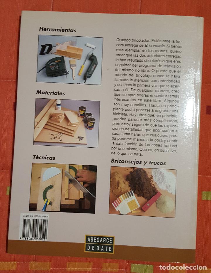 Libros de segunda mano: Bricomania 3 Ed. Asegarce Debate - 196 pag. - Foto 2