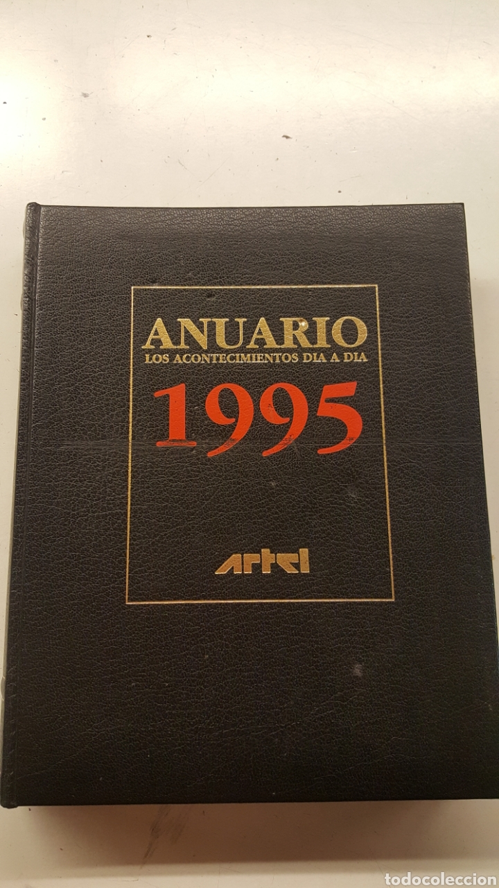 Libros de segunda mano: Anuario Los acontecimientos del dia 1995 Artel - Foto 1