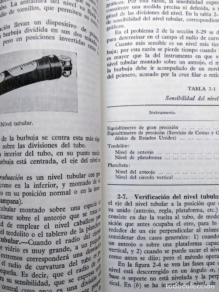 Libros de segunda mano: TRATADO DE TOPOGRAF&Iacute;A  Raymond E. Davis y Francis S. Foote - Foto 4