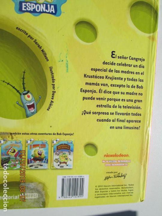 Libros de segunda mano: BOB ESPONJA -  LA MEJOR MAM&Aacute; - ED. EVEREST - Foto 2