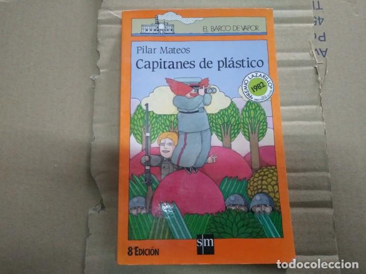 Libros de segunda mano: Libro de Pilar Mateos CAPITANES DE PLASTICO el barco de vapor - Foto 1