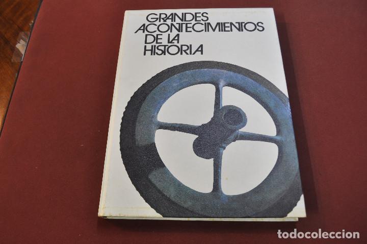 Libros de segunda mano: Grandes acontecimientos de la historia - Circulo de lectores - HGB - Foto 1