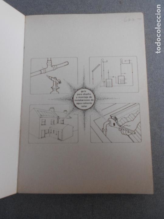 Libros de segunda mano: AGUA CALIENTE SOLAR. - Foto 2