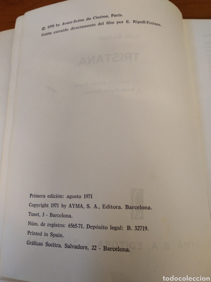 Libros de segunda mano: TRISTANA. LUIS BU&Ntilde;UEL. - Foto 2