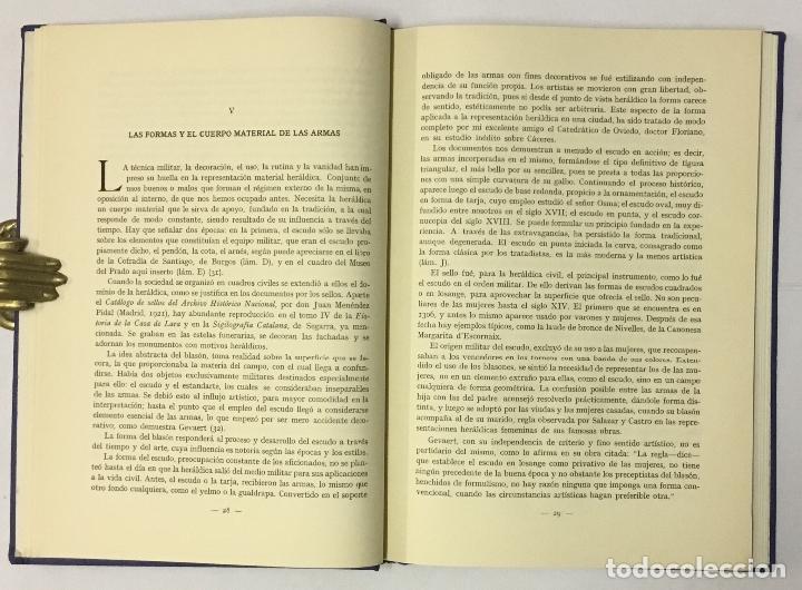 Libros de segunda mano: CAT&Aacute;LOGO DE LA EXPOSICI&Oacute;N DE LA HER&Aacute;LDICA EN EL ARTE. - SALTILLO, marqu&eacute;s del. - Foto 5